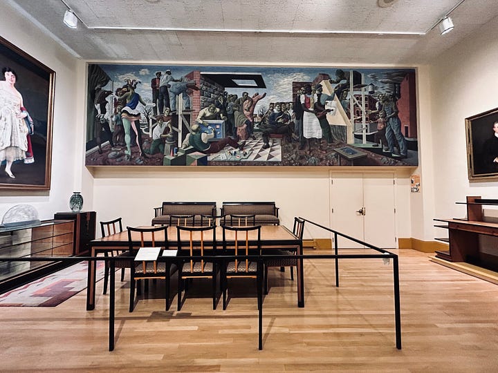 galleries, display, exhibits, floor, walls