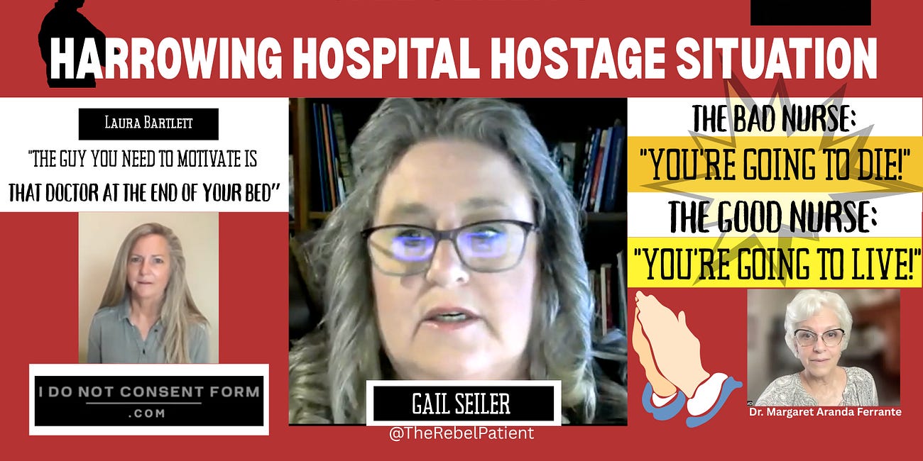 GAIL SEILER’S HARROWING HOSPITAL HOSTAGE SITUATION: SAVED BY 'HUCKLEBERRY' HUSBAND, OXYGEN, AND BUDESONIDE! 