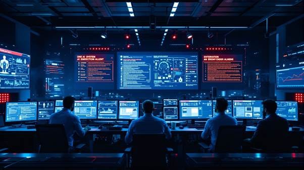 Crisis management command center with emergency response Crisis management command center with emergency response