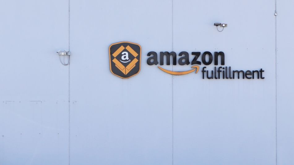 Amazon signage Amazon signage
