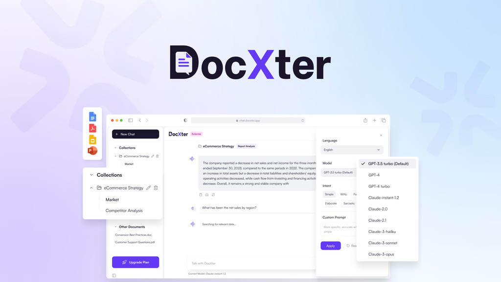 DocXter - Plus Exclusive