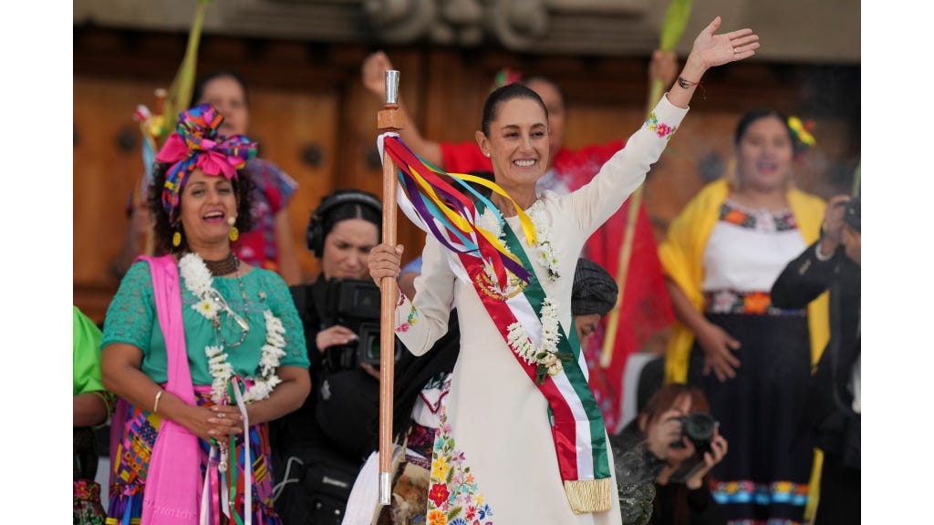 Claudia Sheinbaum sworn in as 1st female president of Mexico | Loop  Caribbean News