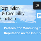 【Ethos】Protocol for Measuring Trust and Reputation on the On-Chain / Proof of Credibility Validation for Staking People / Raised $1.75M in Pre-Seed from 59 Angels / @ethos_network