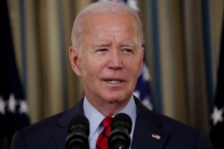 Le président américain Joe Biden Le président américain Joe Biden