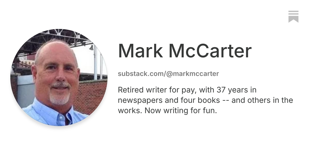 Mark McCarter | Substack