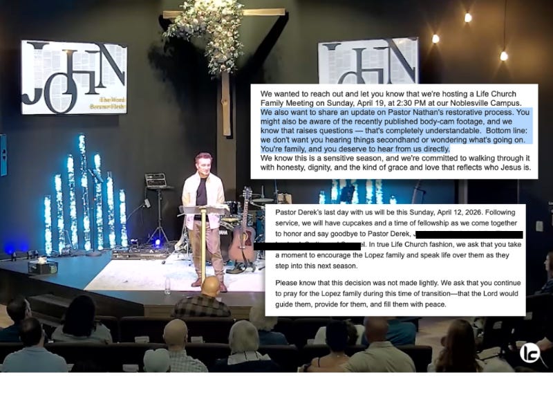 3rd pastor leaves Life Church, head pastor schedules emergency meeting about bodycam footage