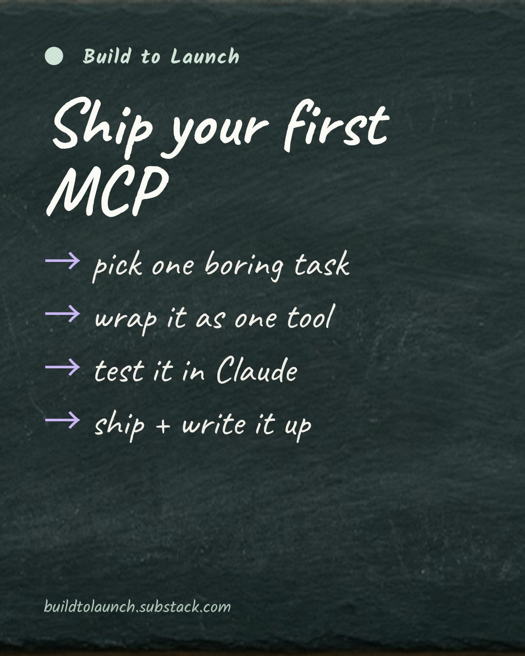 Canva MCP: chalkboard surface style