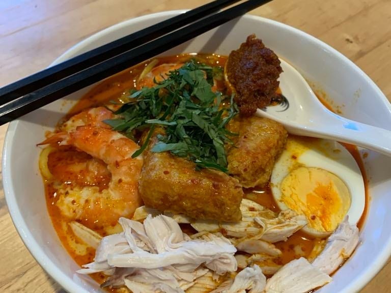 Delicious bowl of Nonya Laksa (Photo by Francis Tan) Delicious bowl of Nonya Laksa (Photo by Francis Tan)