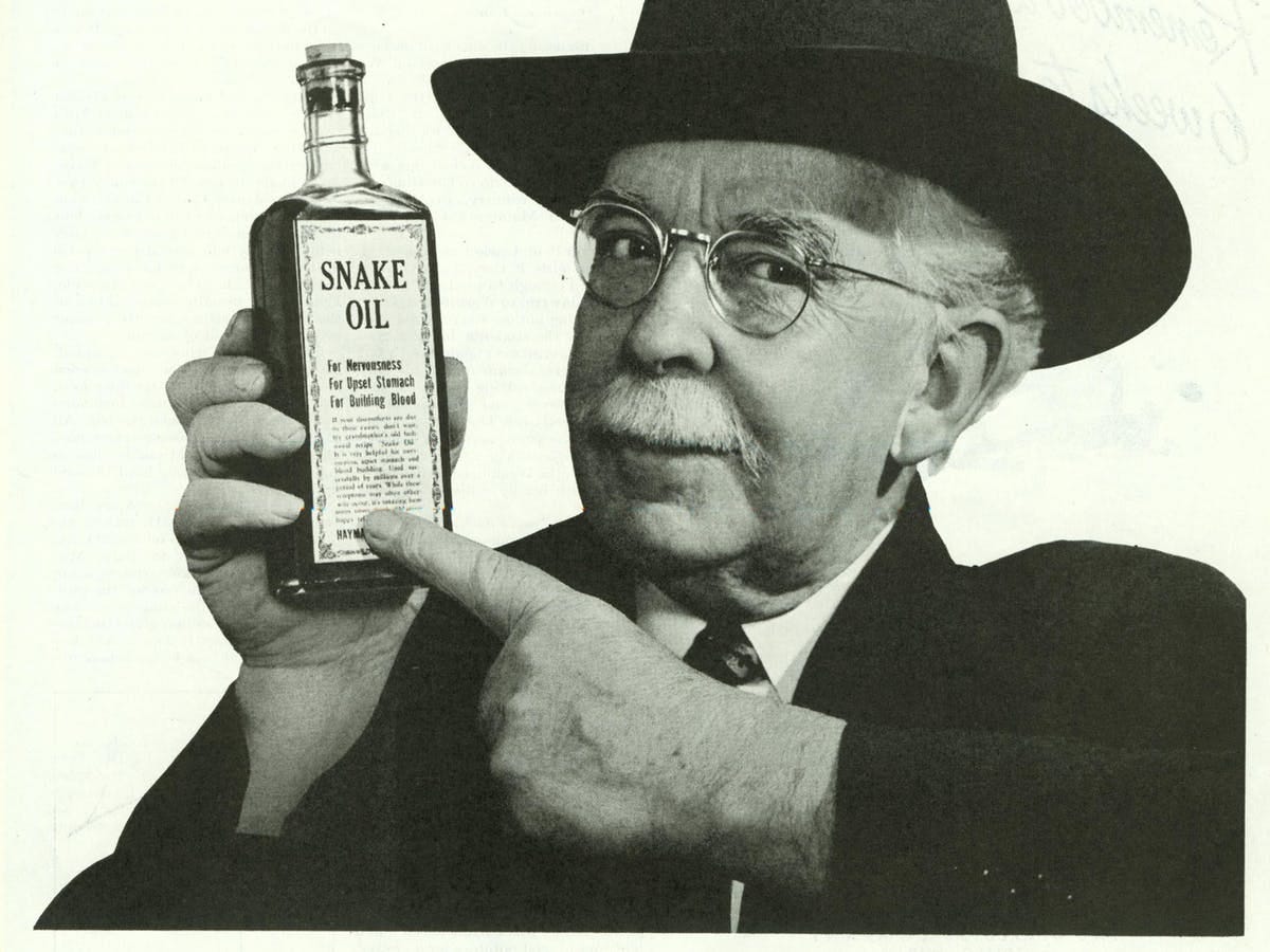How snake oil got a bad name