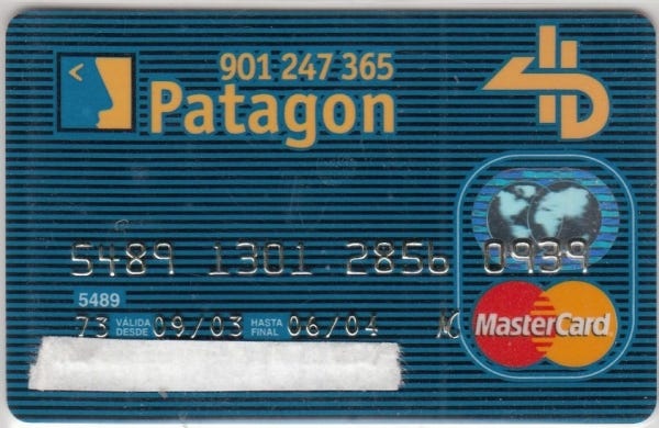 tarjeta patagon mastercard