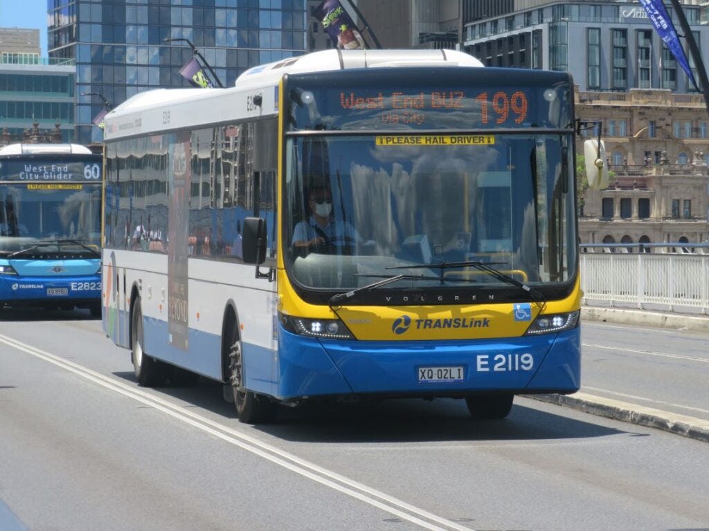 buses in brisbane