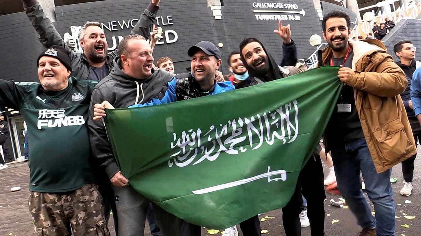 Newcastle sale to Saudi Arabia is the latest sign of a national malaise |  Financial Times