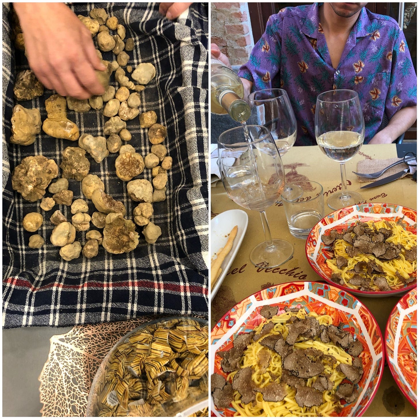 Truffles in Alba, Italy