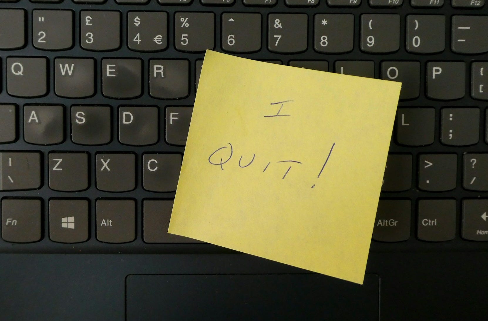 The case for quitting