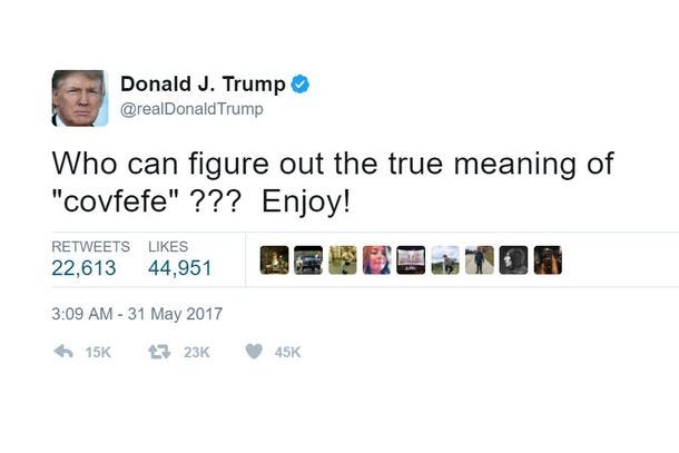 Covfefe - New York Magazine