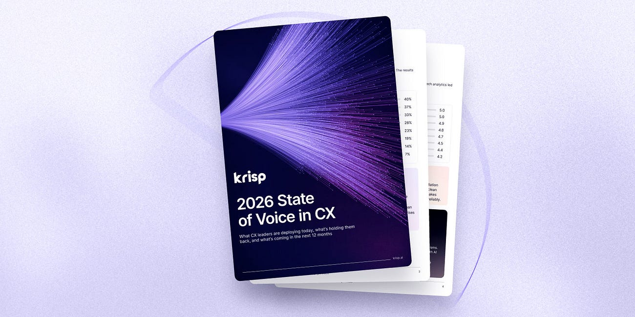 The 2026 State of Voice in CX