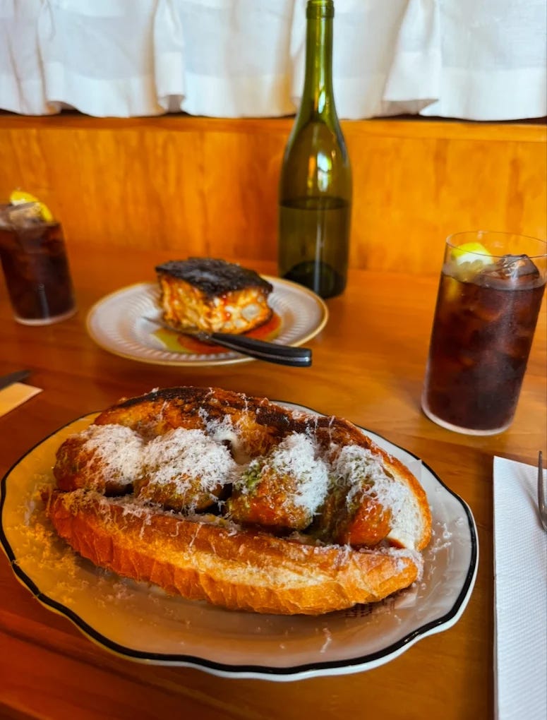 Photo of meatball sub Photo of meatball sub