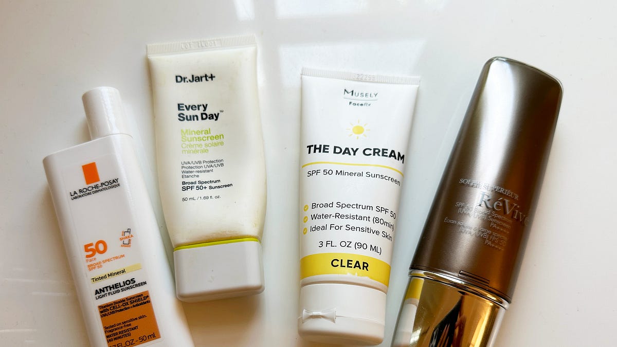 Heavy Sunscreen Michelle Lee's favorite mineral and chemical sunscreens for melasma and ...