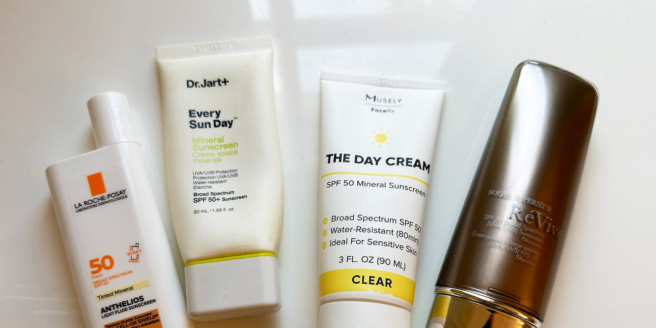 My favorite sunscreens and a word on dark spots, my old enemy