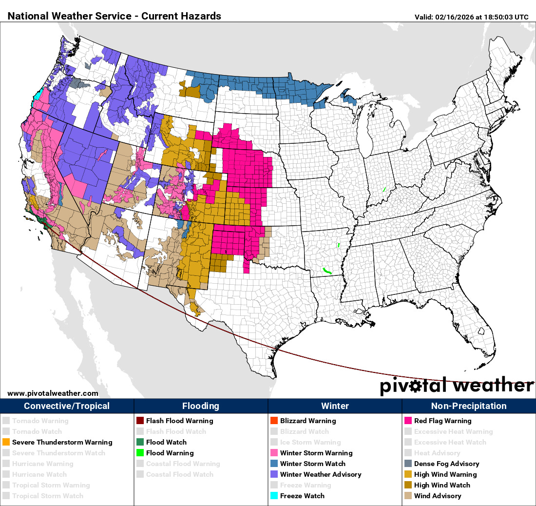 Large, intense storm system expected to bring widespread hazardous ...