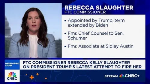 Rebecca Kelly Slaughter is not my president