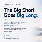 The Big Short Goes Big Long on Microsoft (MSFT). Financial & Valuation Excel Model Inside.