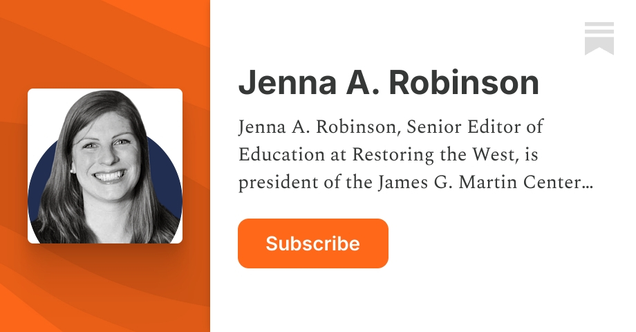 Jenna A. Robinson | Substack