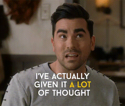 What Not To Write: A Schitt's-Creek-David-Gif-Inspired Guide. — Angelella  Editorial