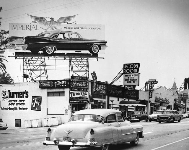 Vintage Photo Gallery: Los Angeles In The 50s And 60s - Curbside Classic