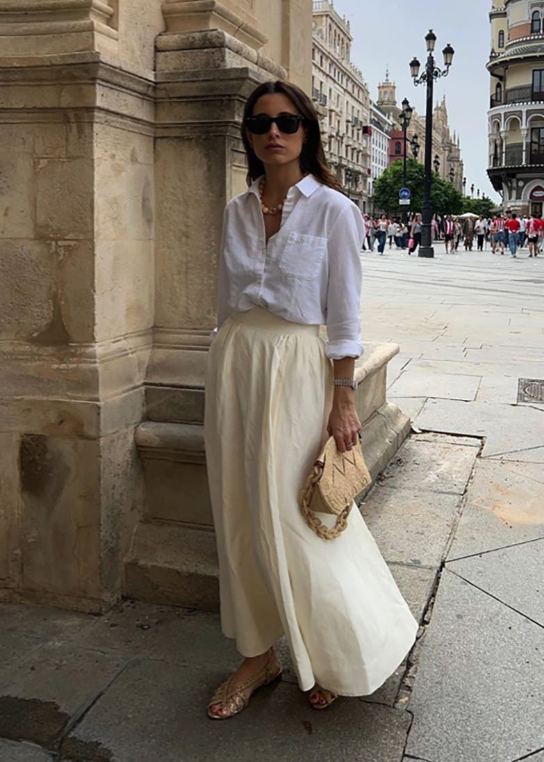 Work outfit with flat sandals Work outfit with flat sandals