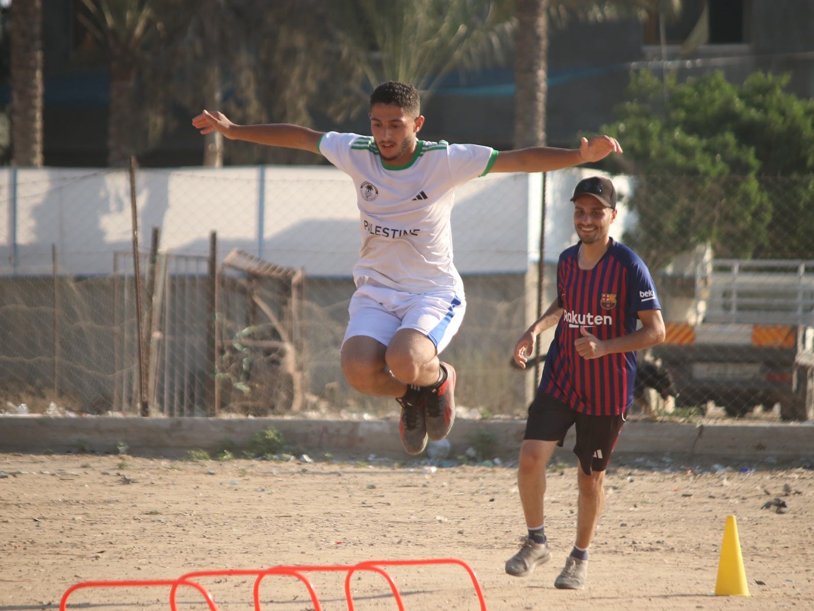 Palestinian football resumes after three-year war hiatus