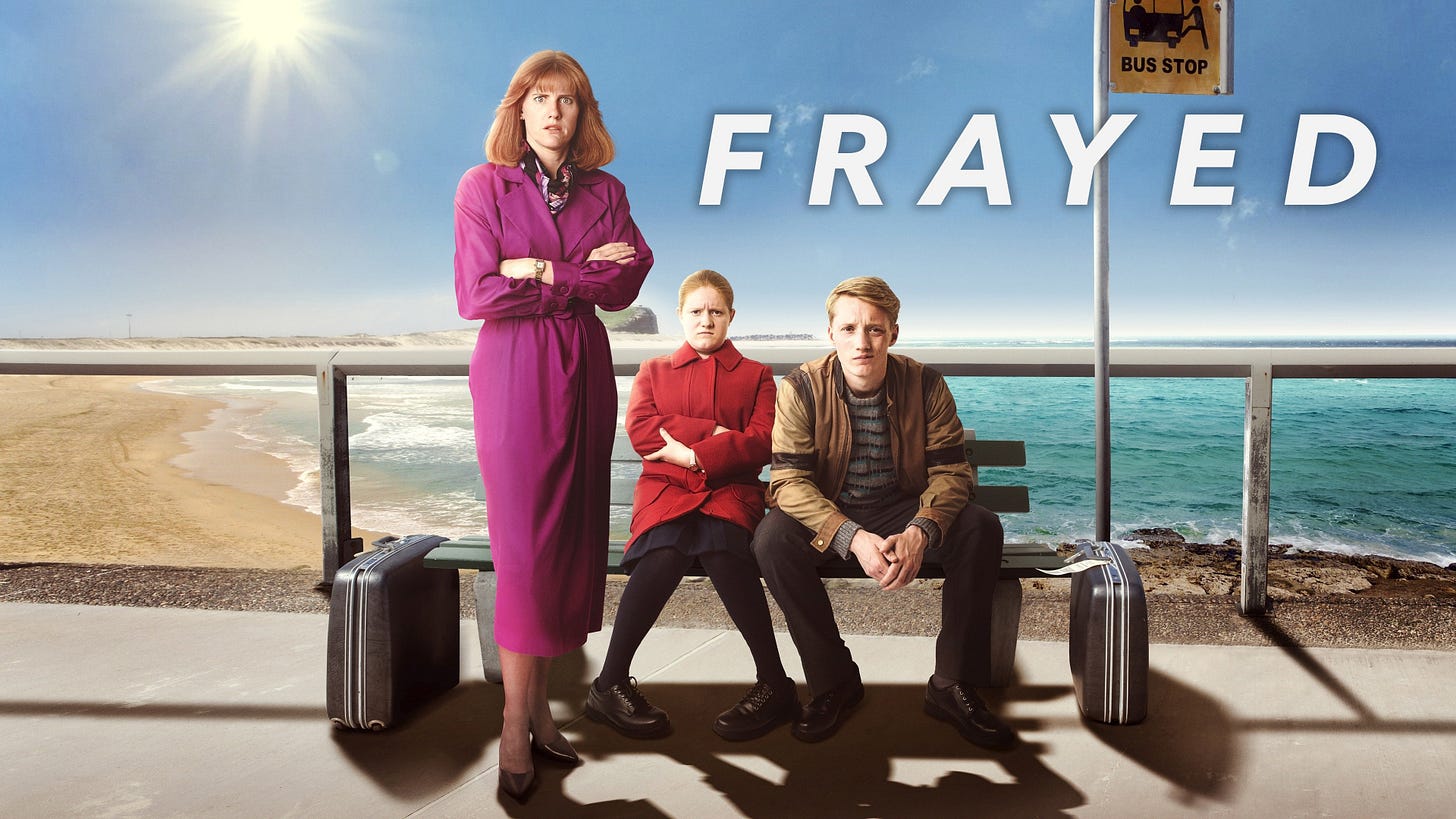 Frayed on Max Review | Double Take TV Newsletter | Jenni Cullen Frayed on Max Review | Double Take TV Newsletter | Jenni Cullen