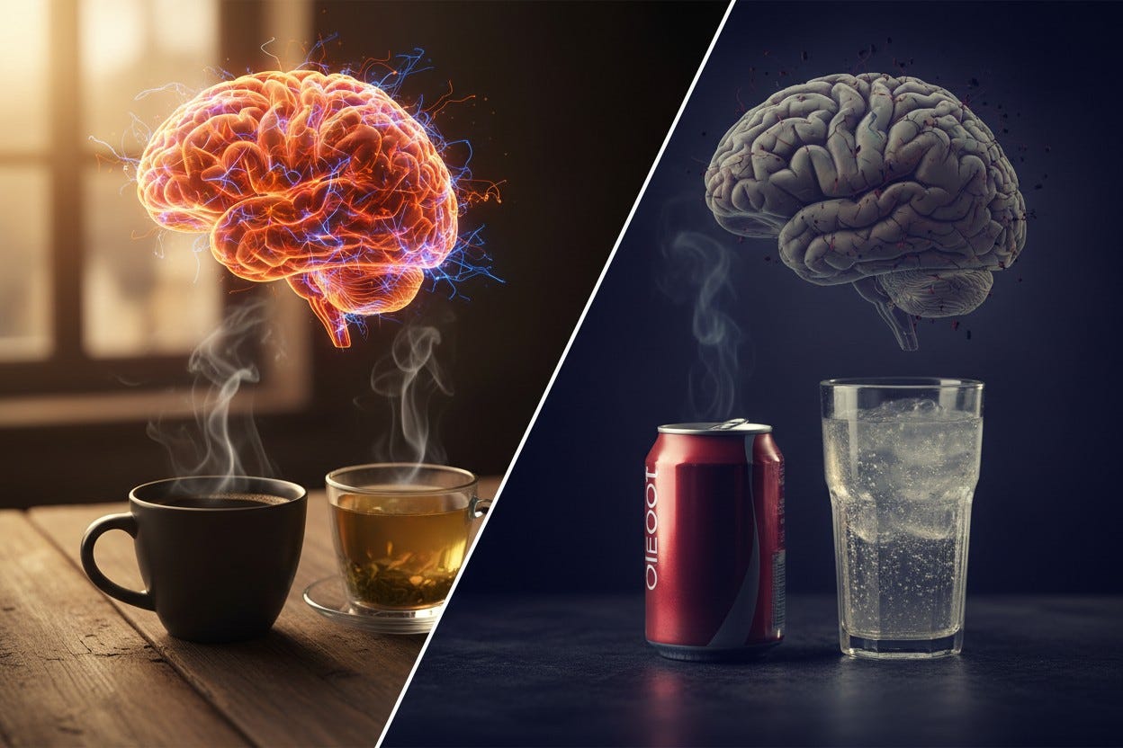 tuzarapost.substack.com - Joe Tuzara, M.D. @TuzaraPost - Study Links Beverage Choices to Dementia Risk, Finds Coffee and Tea Protective