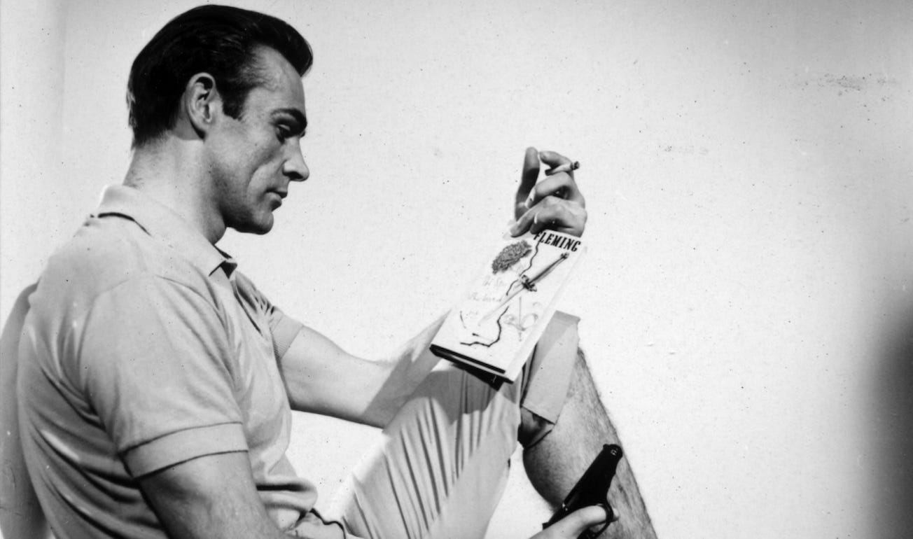 sean connery reading - Valdour