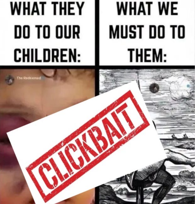 Sawyer's Clickbait Distraction and Disinformation 