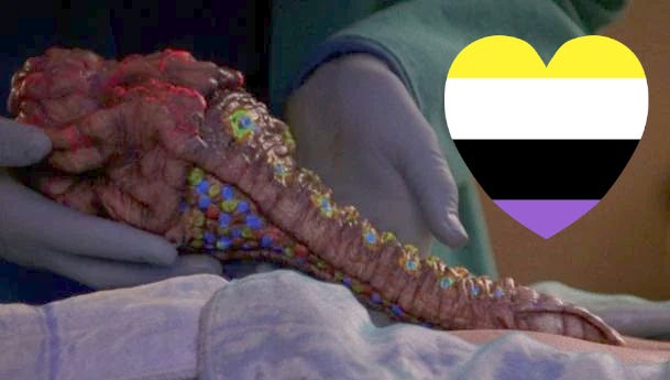 A sluglike Trill symbiont