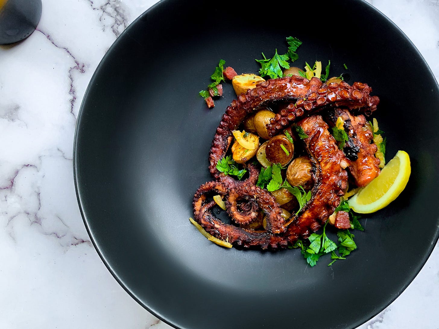Pacific Grilled Octopus