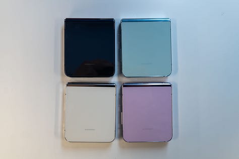 The range of colors this year