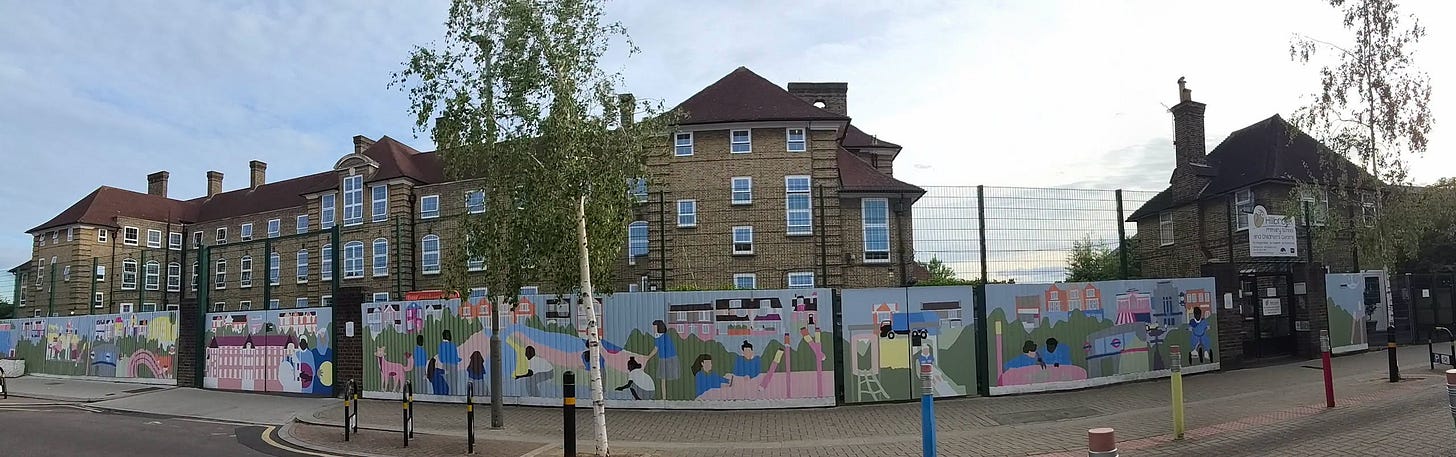 May be an image of street and text