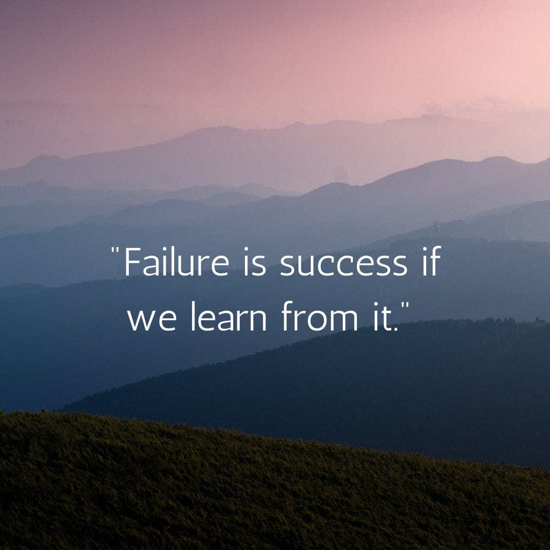 BookQuotes على X: "Accepting failure is key to growth. Use the 11 Quotes to  learn from your failures and keep moving forward. 1.  https://t.co/SkHacFzsEO" / X