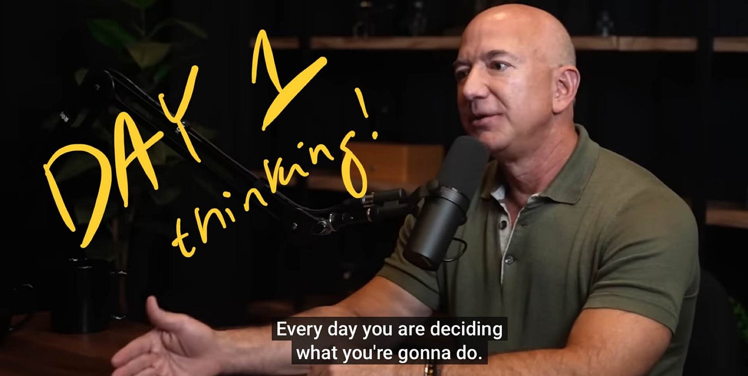 Jeff Bezos and Day 1 thinking and truth seeking – by Michael Sliwinski