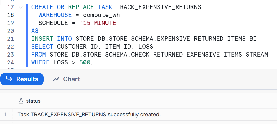 Snowflake Business Case: Using streams for Change Data Capture