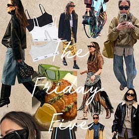 the friday five (!!) ft Caroline Maguire