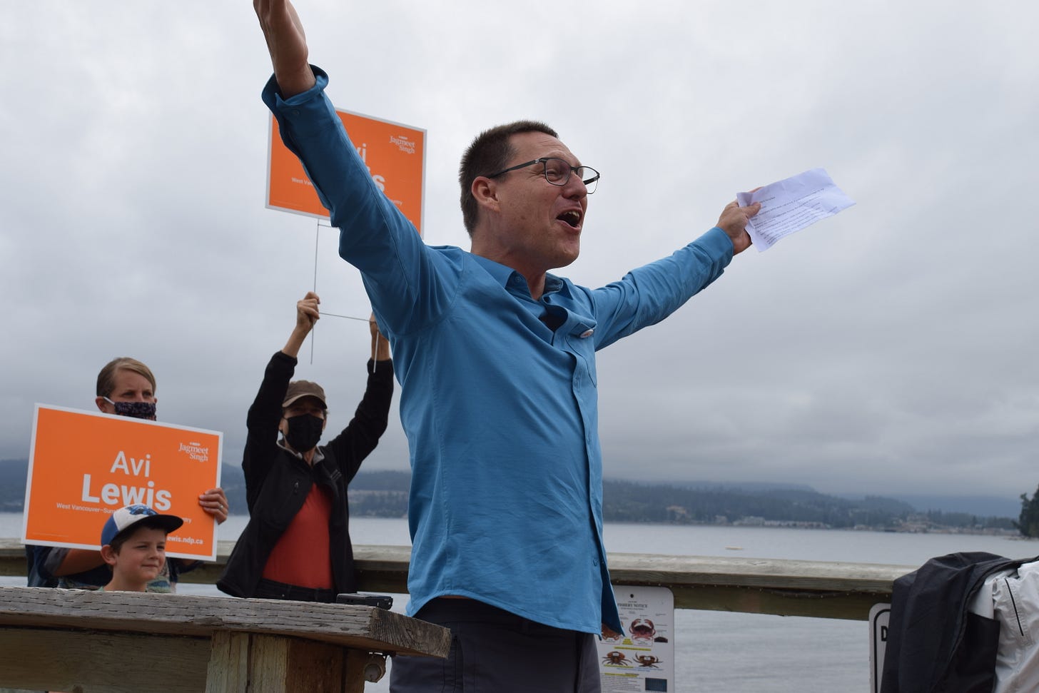 Avi Lewis holds campaign rally after federal election called - Coast  Reporter
