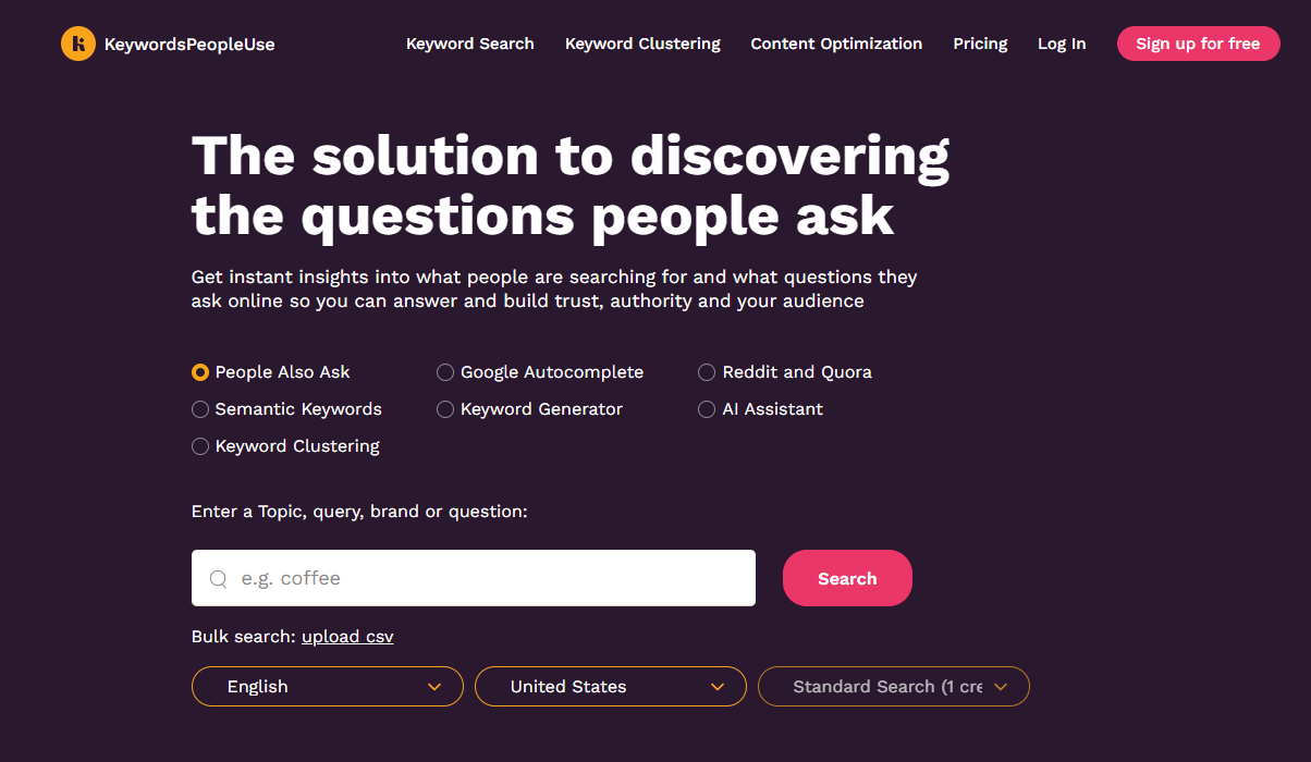 People Also Asked Research Tool People Also Asked Research Tool