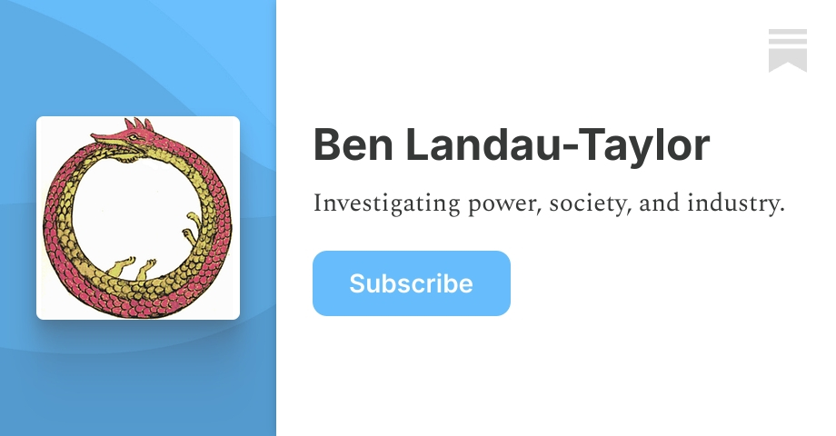 Ben Landau-Taylor | Substack