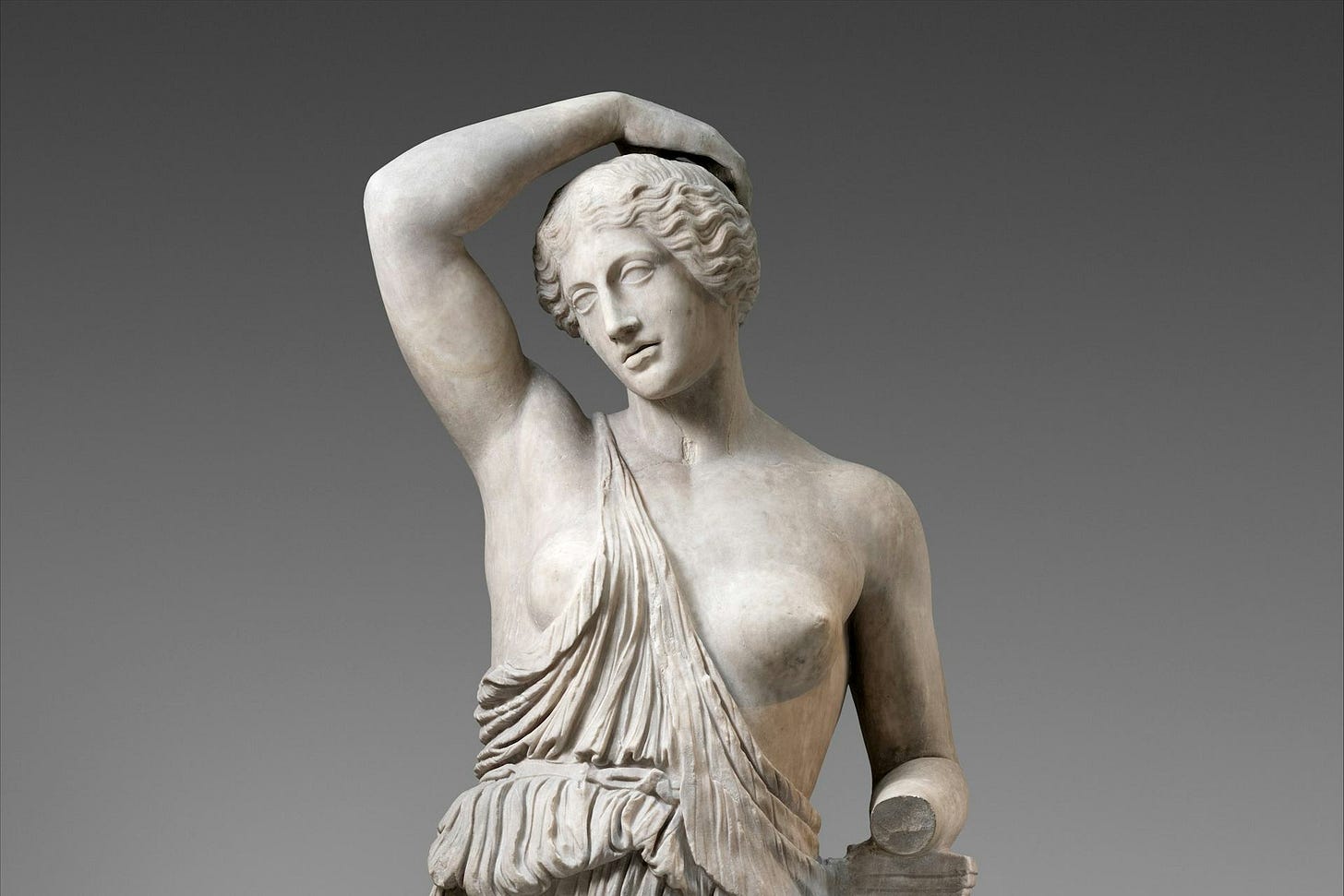Roman statue of a wounded Amazon