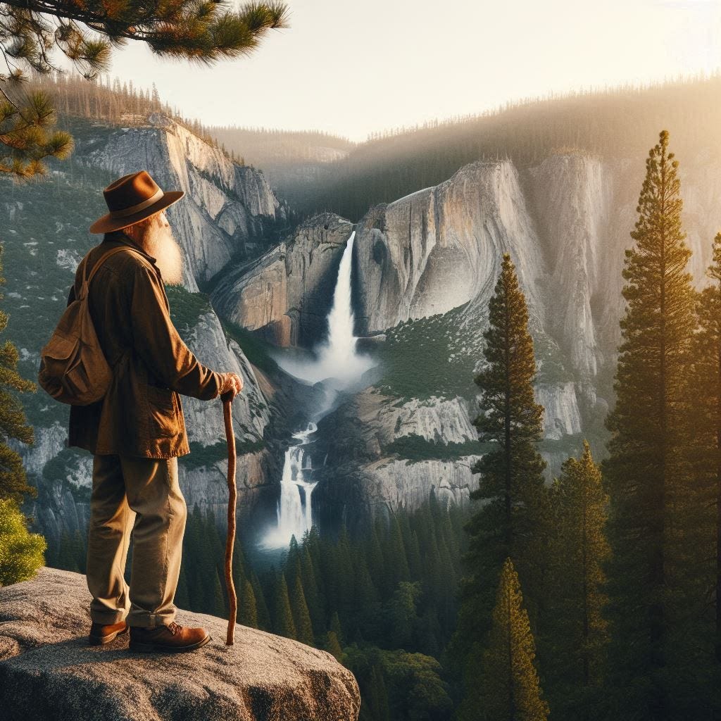 john muir in yosemite