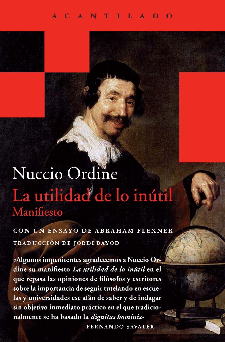 portada de "la utilidad de los inutil", de nuccio ordine