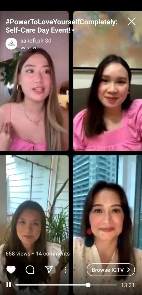 Sanofi's Power to Love Yourself self-care event Sanofi's Power to Love Yourself self-care event